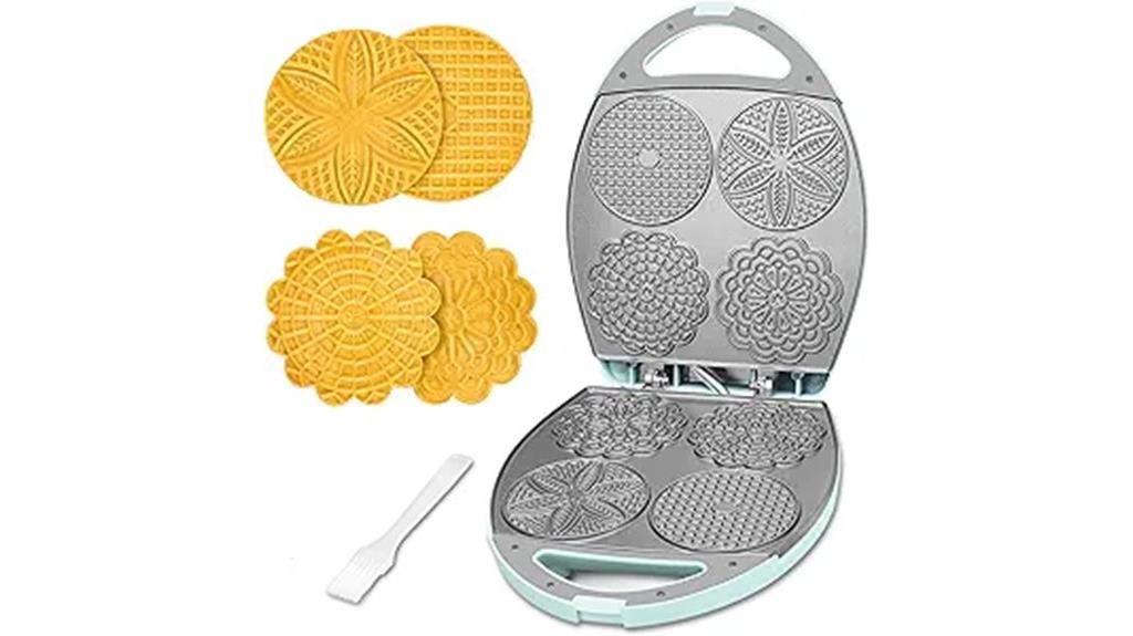 electric pizzelle baking appliance