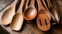 elegant durable olive wood utensils