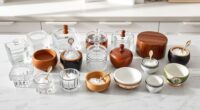 elegant functional salt cellars