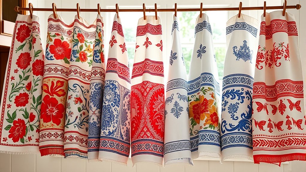 elegant italian kitchen linens