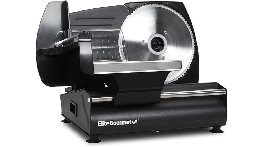 elite gourmet meat slicer