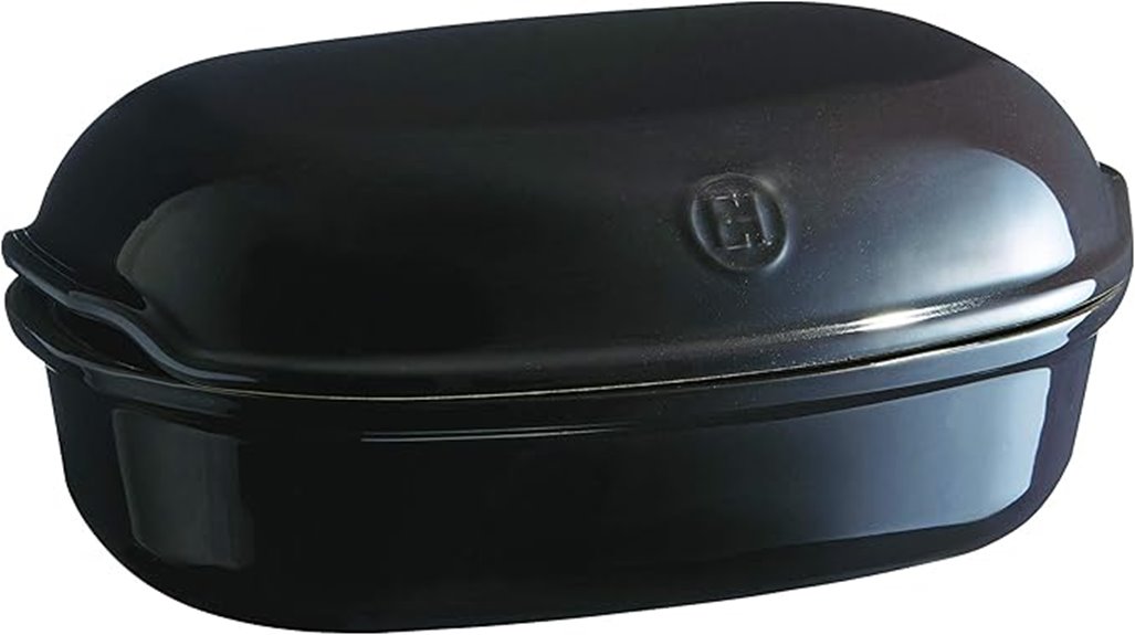 emile henry charcoal bread baker