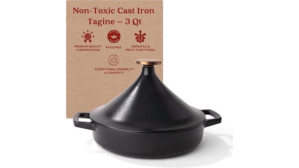 enameled cast iron tagine