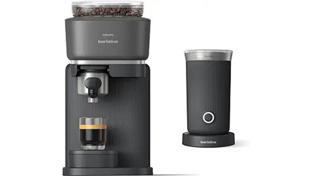 espresso machine with frother