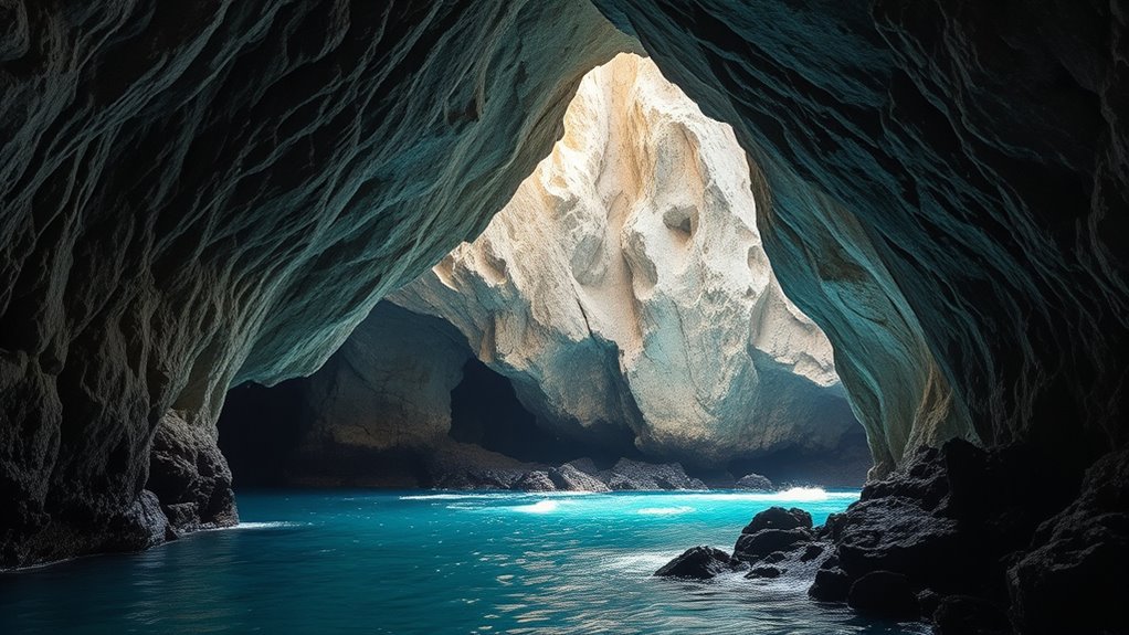 extensive underground cave network