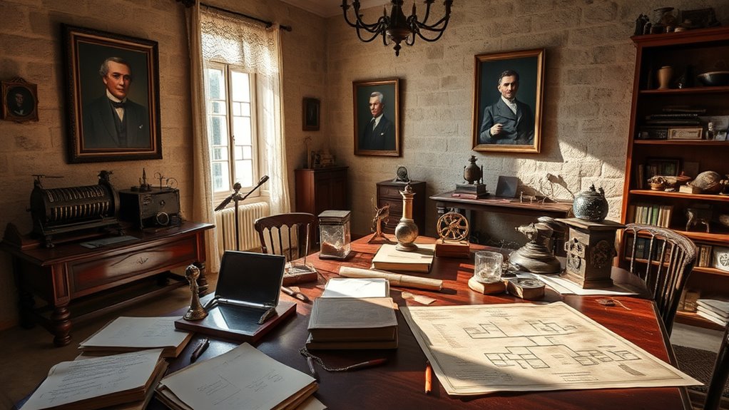 families fostering technological progress