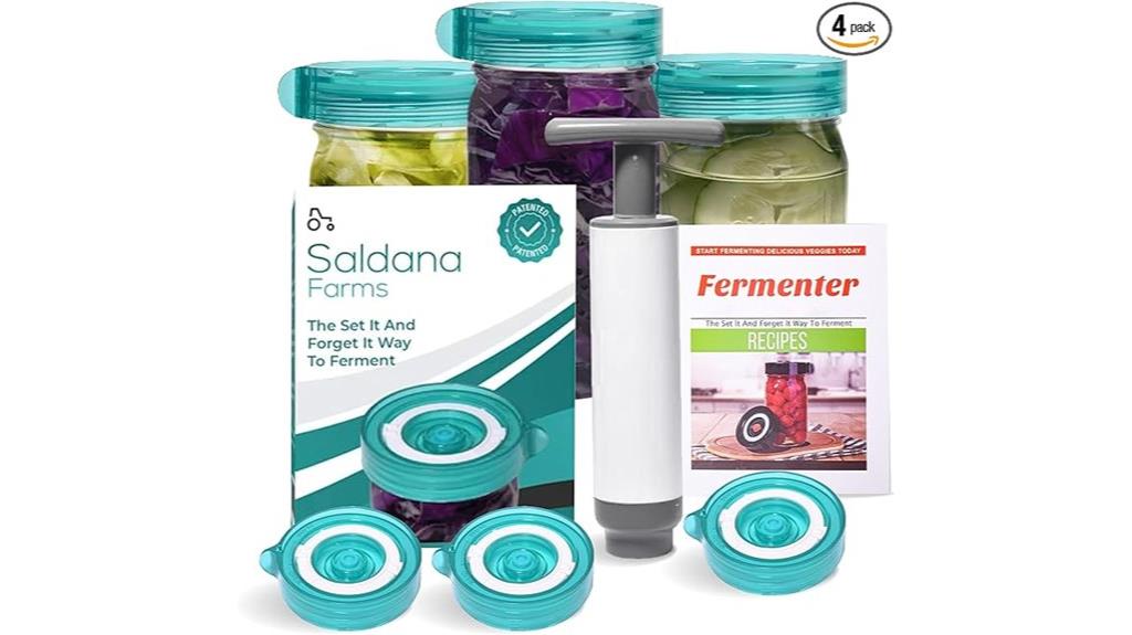 fermentation kit with lids
