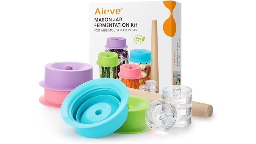 fermentation kit with lids