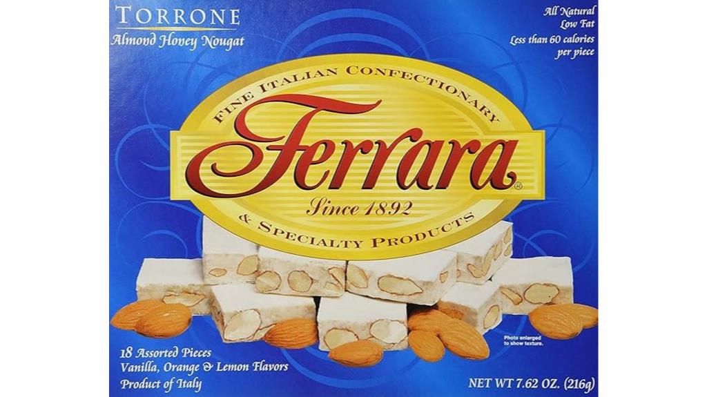 ferrara almond honey nougat