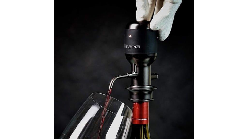 first adjustable electric aerator