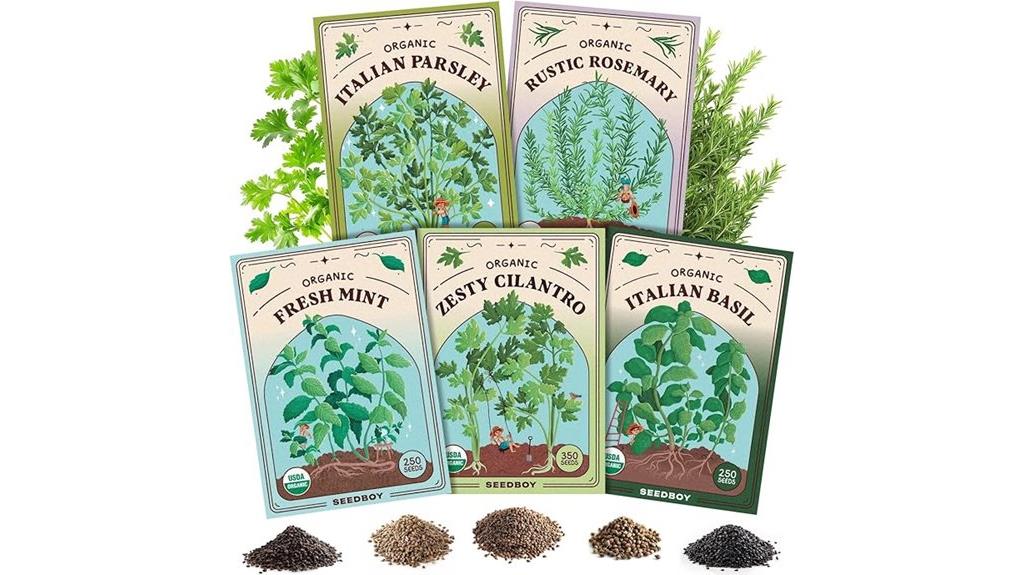 five herb organic assortment