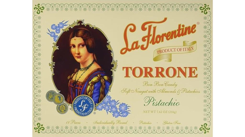 florentine pistachio torrone