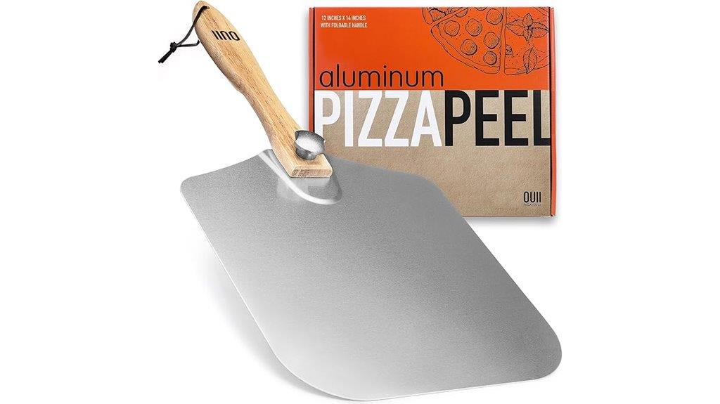 foldable handle aluminum peel