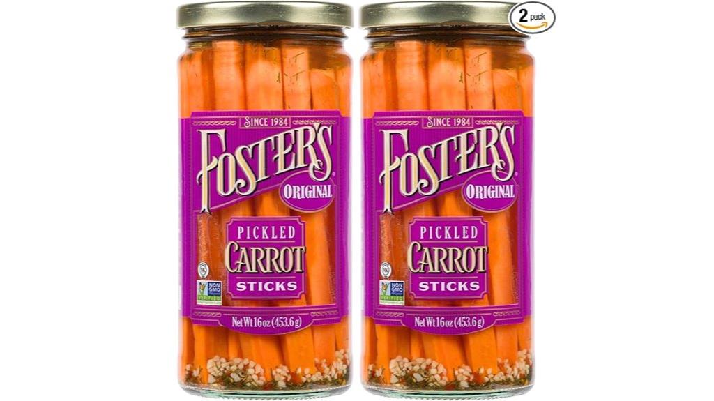 fosters 16oz pickled carrots