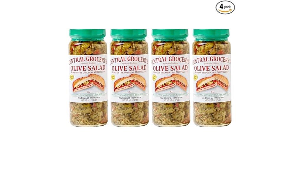 four pack olive salad