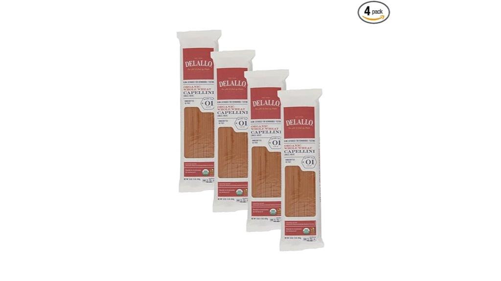 four pack whole wheat pasta