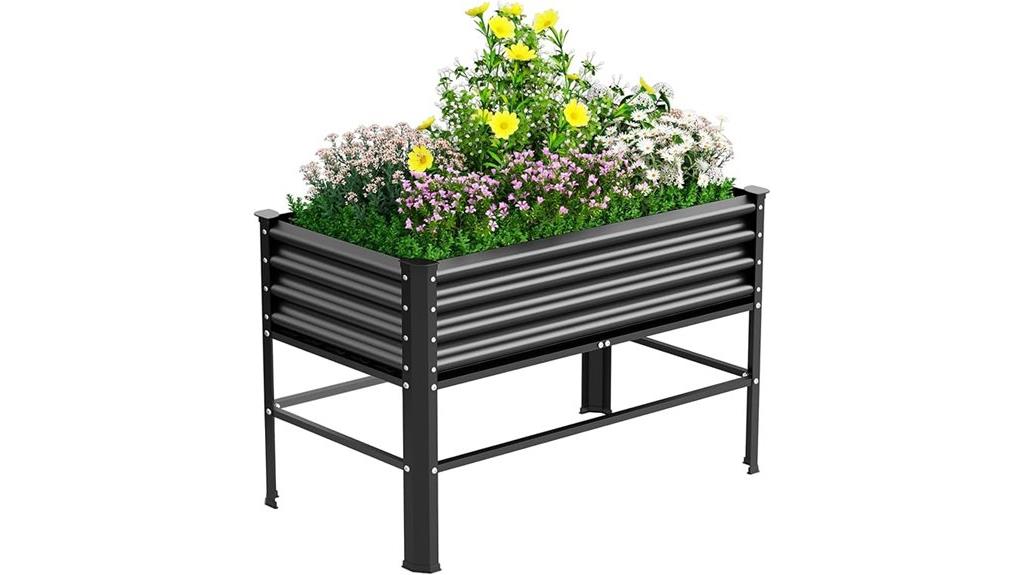 galvanized steel garden frame