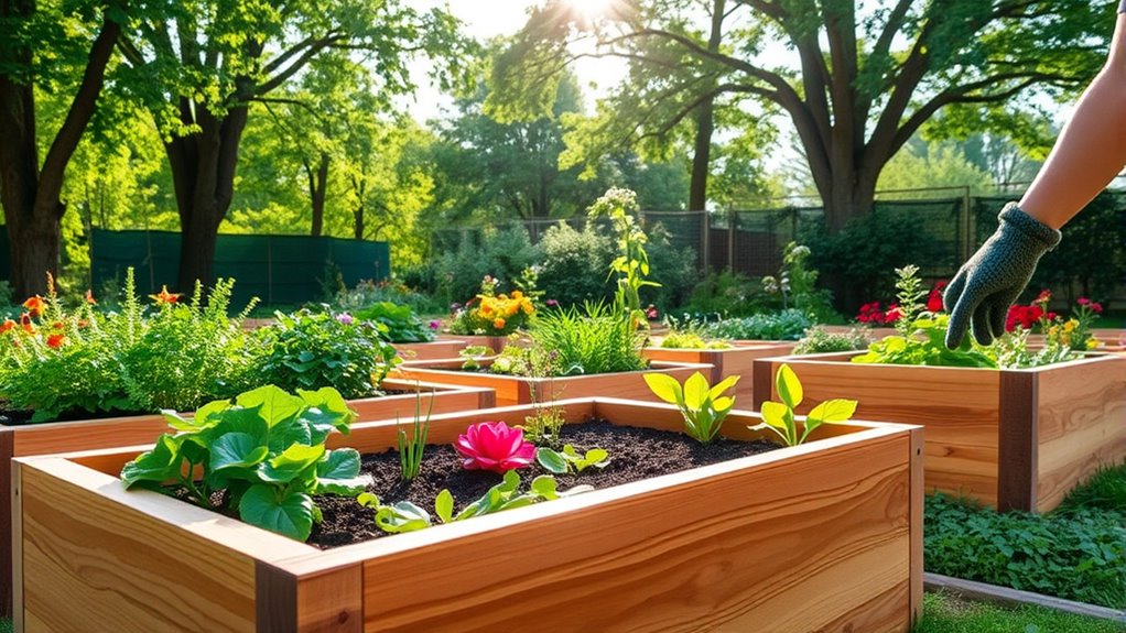 garden bed selection considerations