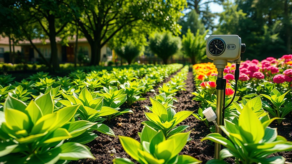 garden size and water pressure