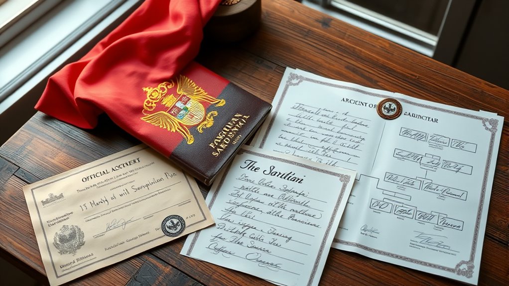 gather and legalize documents