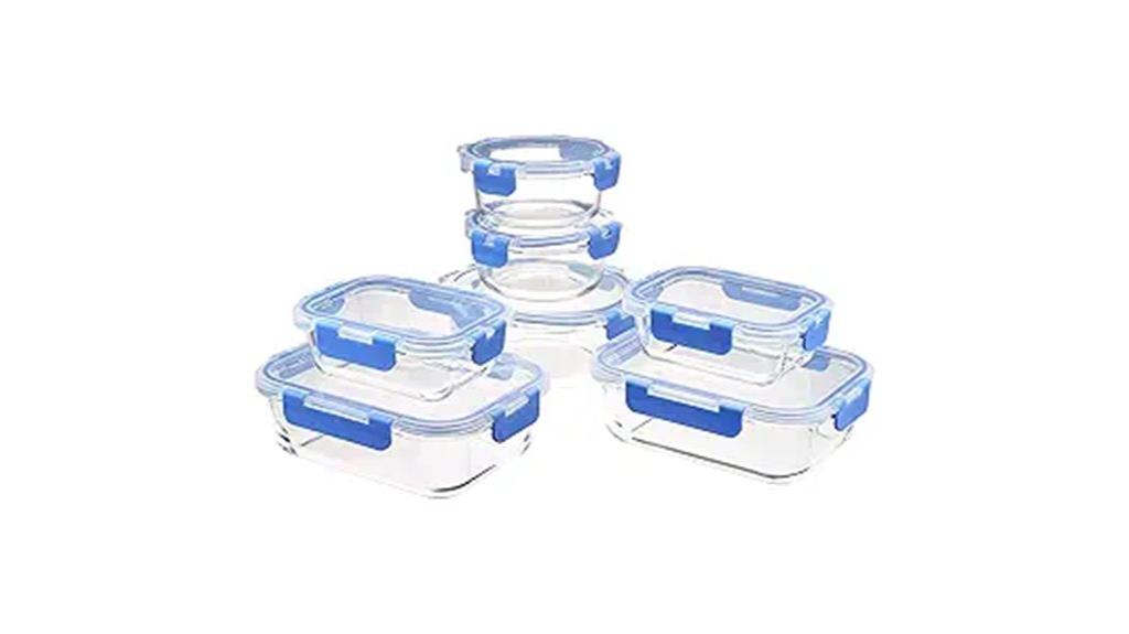 glass containers with lids
