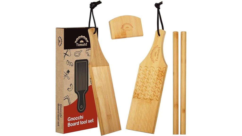 gnocchi dough rolling board