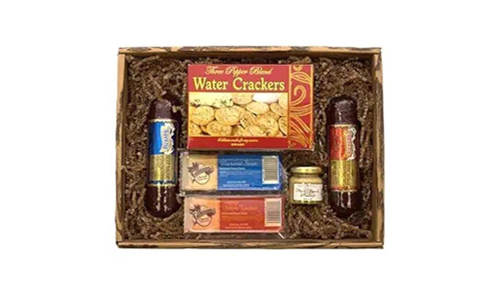 gourmet meat cheese basket