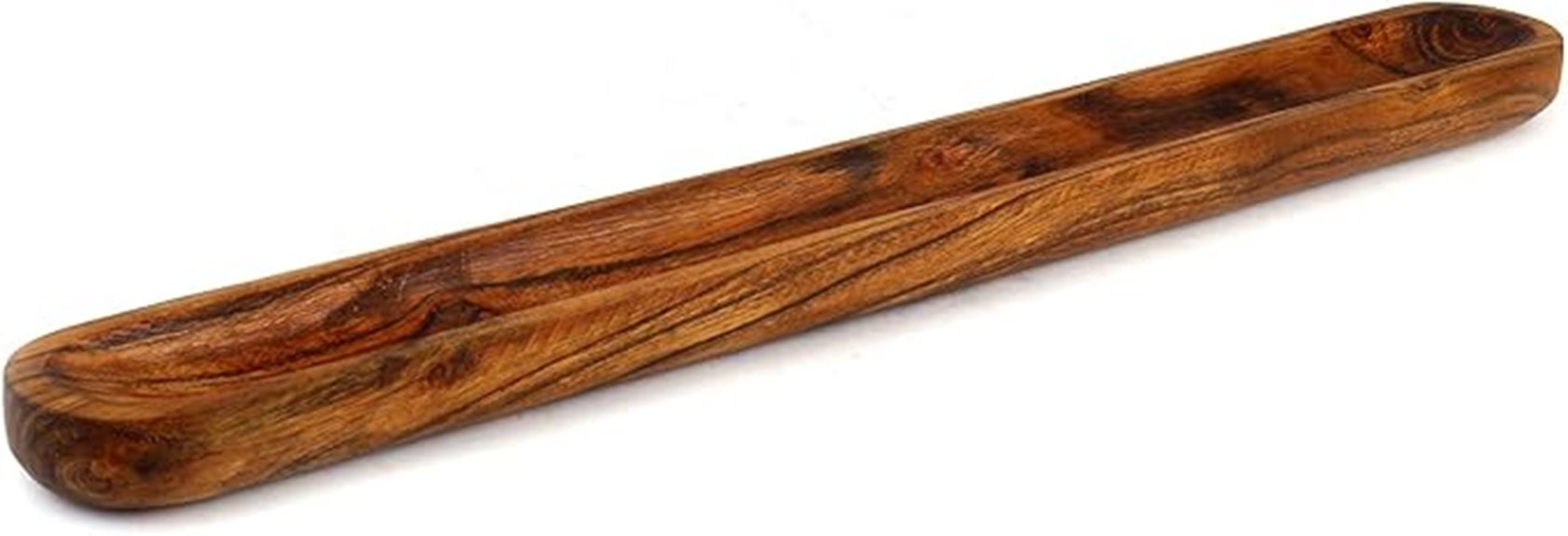 hand carved acacia olive tray