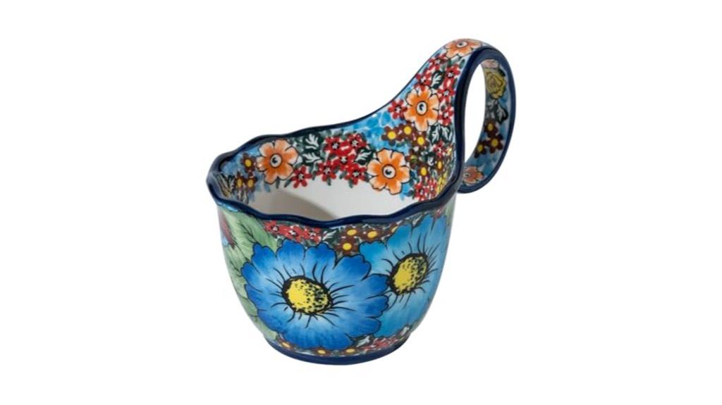 handpainted ceramic cereal bowl