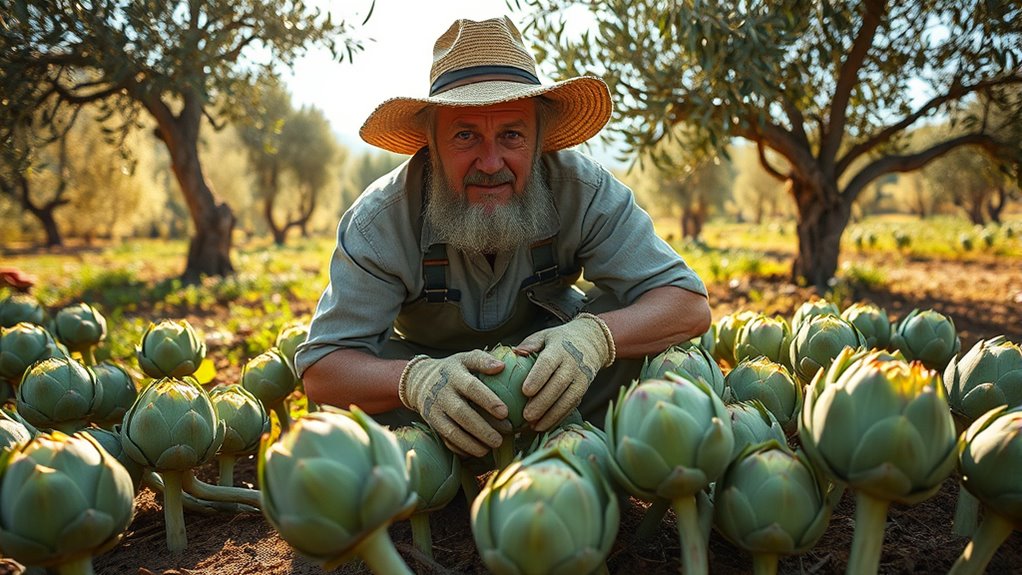 harvest at peak maturity