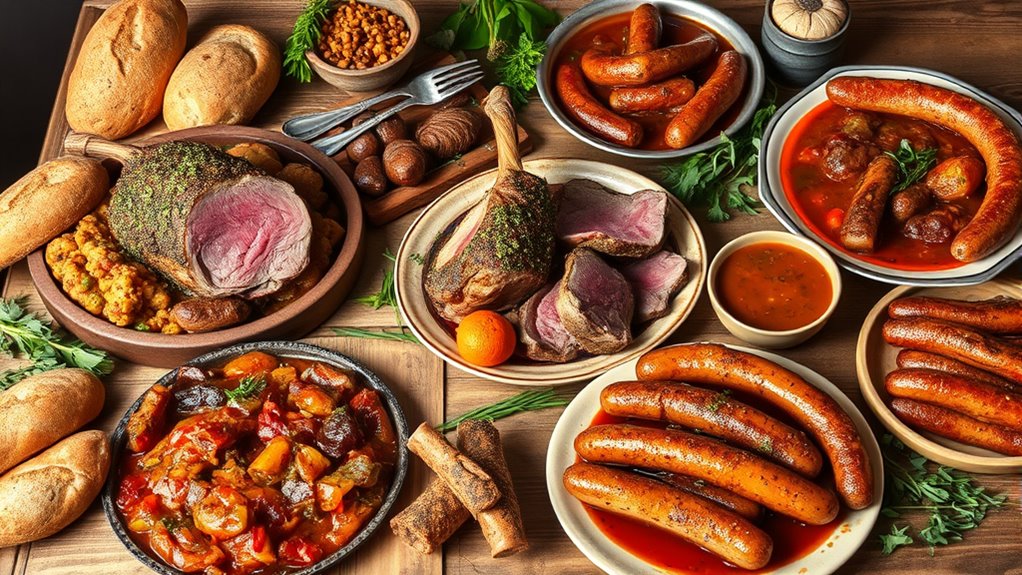 hearty inland sardinian meat