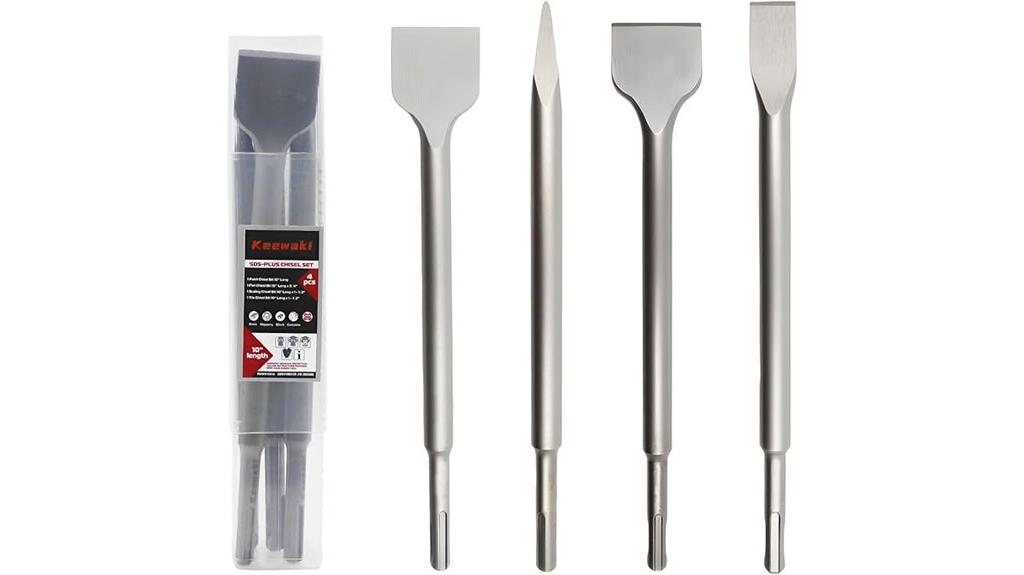 heavy duty masonry chisel set