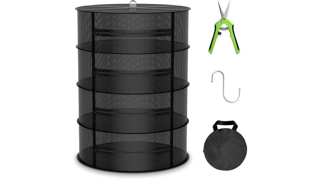 herb drying mesh rack