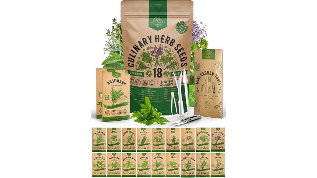 herbs seeds variety pack