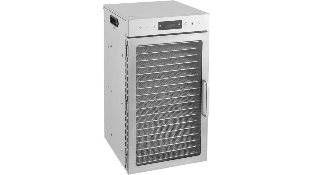 high power stainless steel dehydrator