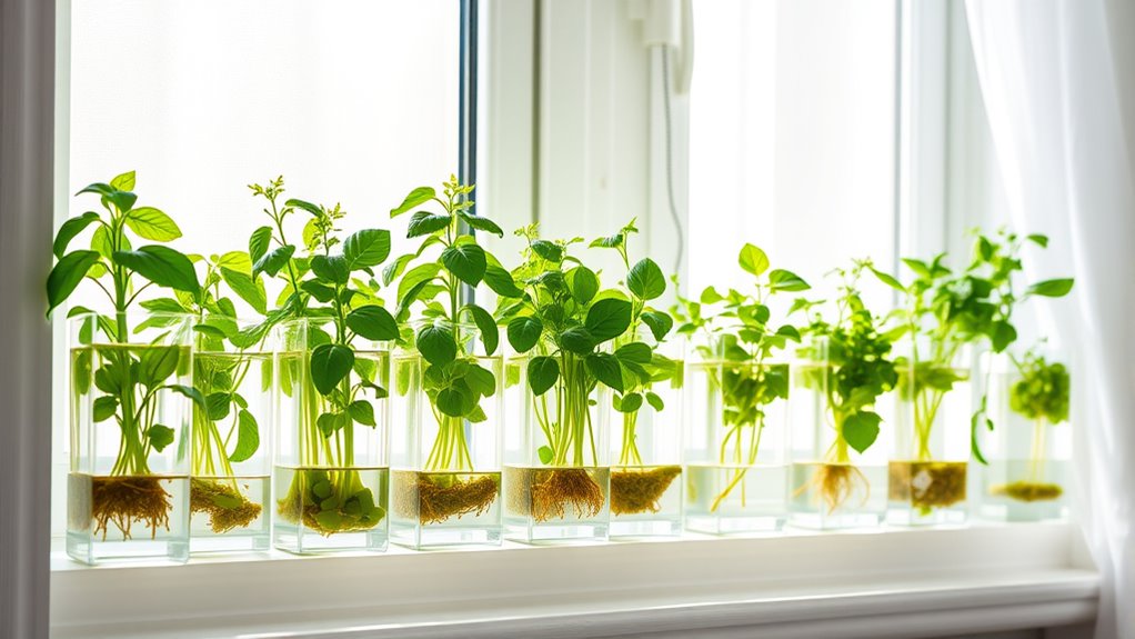 indoor hydroponic herb gardens