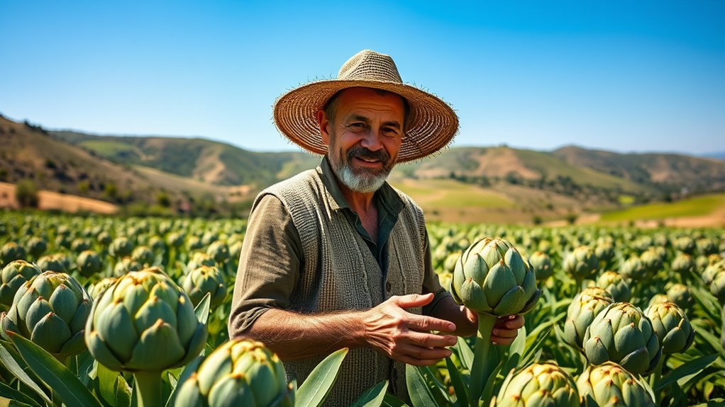 innovative sustainable artichoke growth