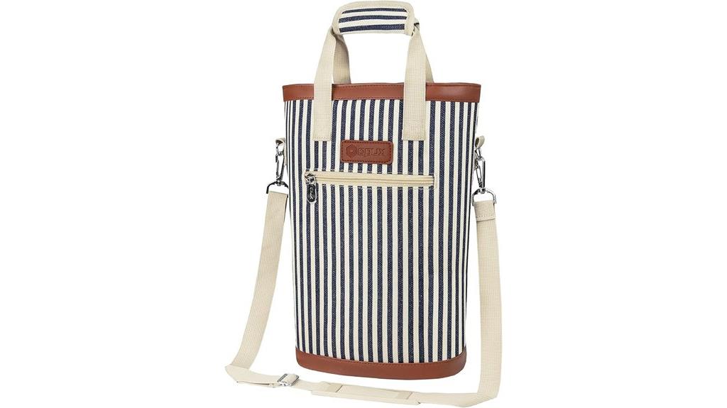 insulated dual wine carrier