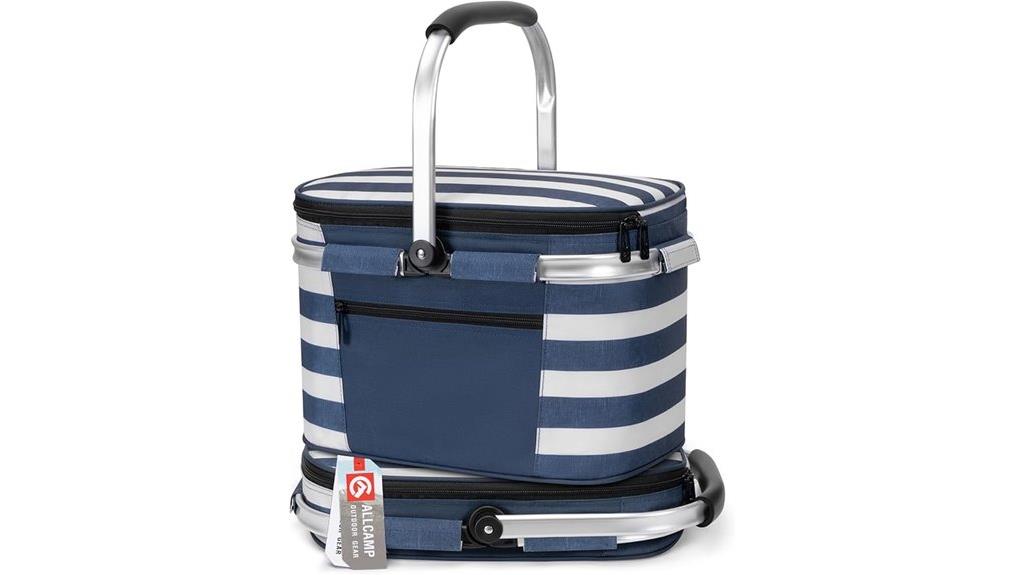 insulated picnic cooler bag
