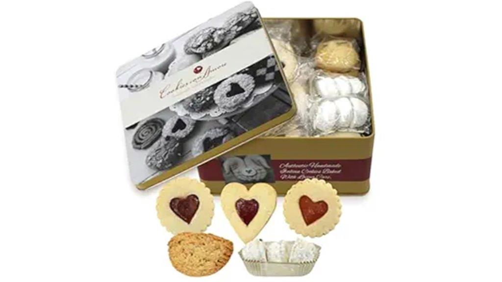 italian cookies gift box