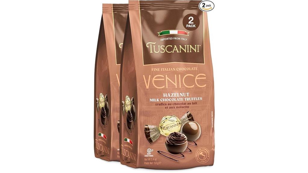 italian hazelnut chocolate truffles