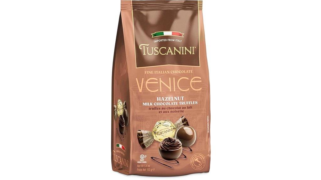 italian hazelnut chocolate truffles