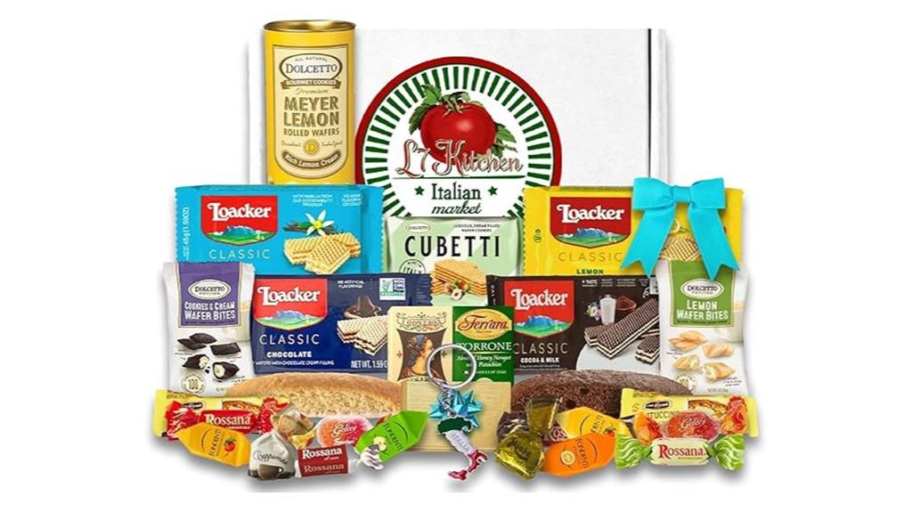 italian summer sweet basket