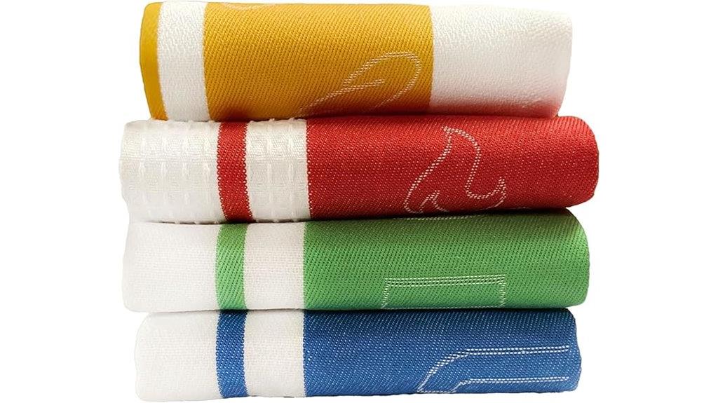 italy made four pack towels