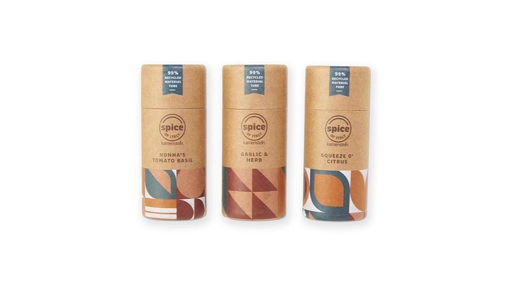 kamenstein spice tube set