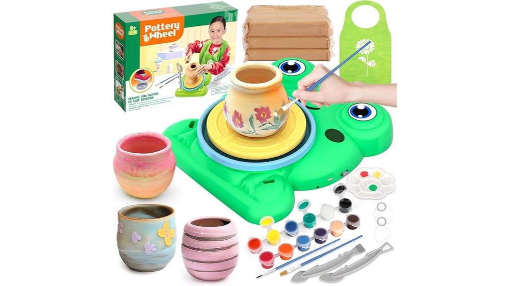kids pottery wheel set