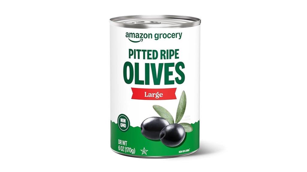 large 6 oz ripe olives