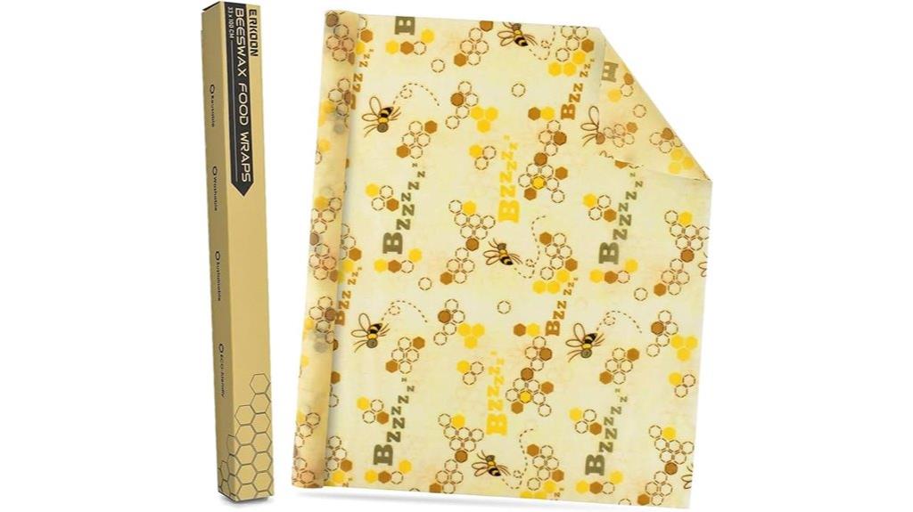 large beeswax food wraps