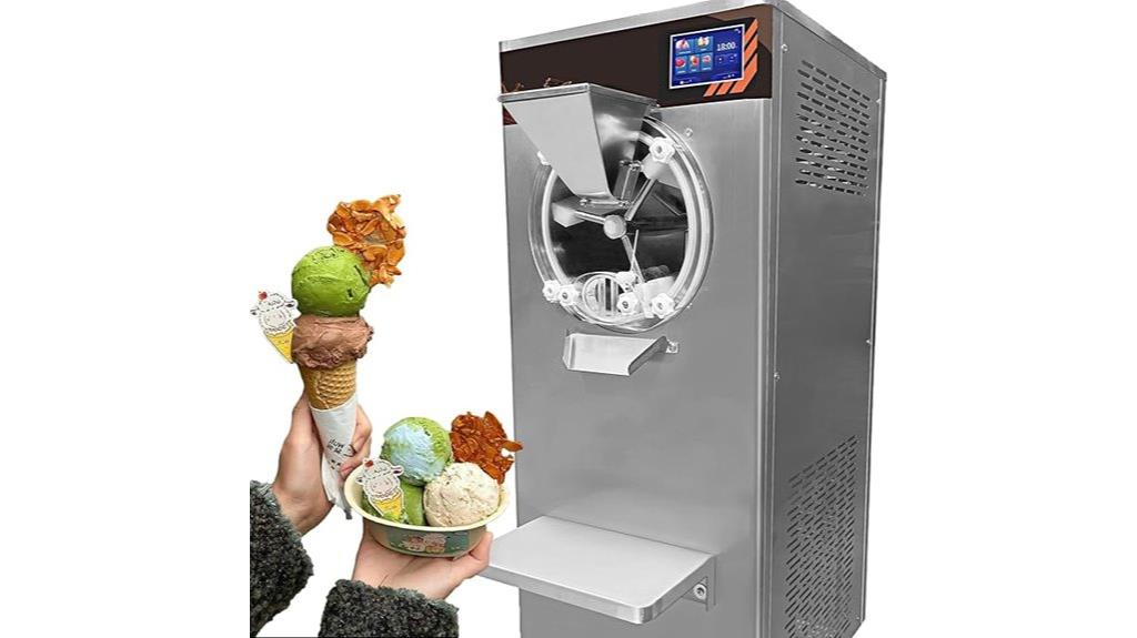 large capacity ice cream freezer