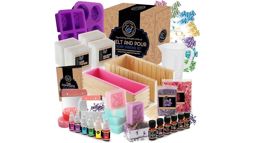 large deluxe soap kit